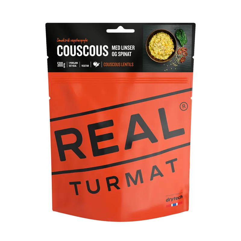 Real Turmat - Couscous Lentils